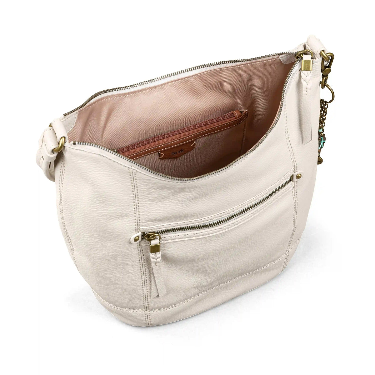 Sequoia Hobo - Leather - Stone