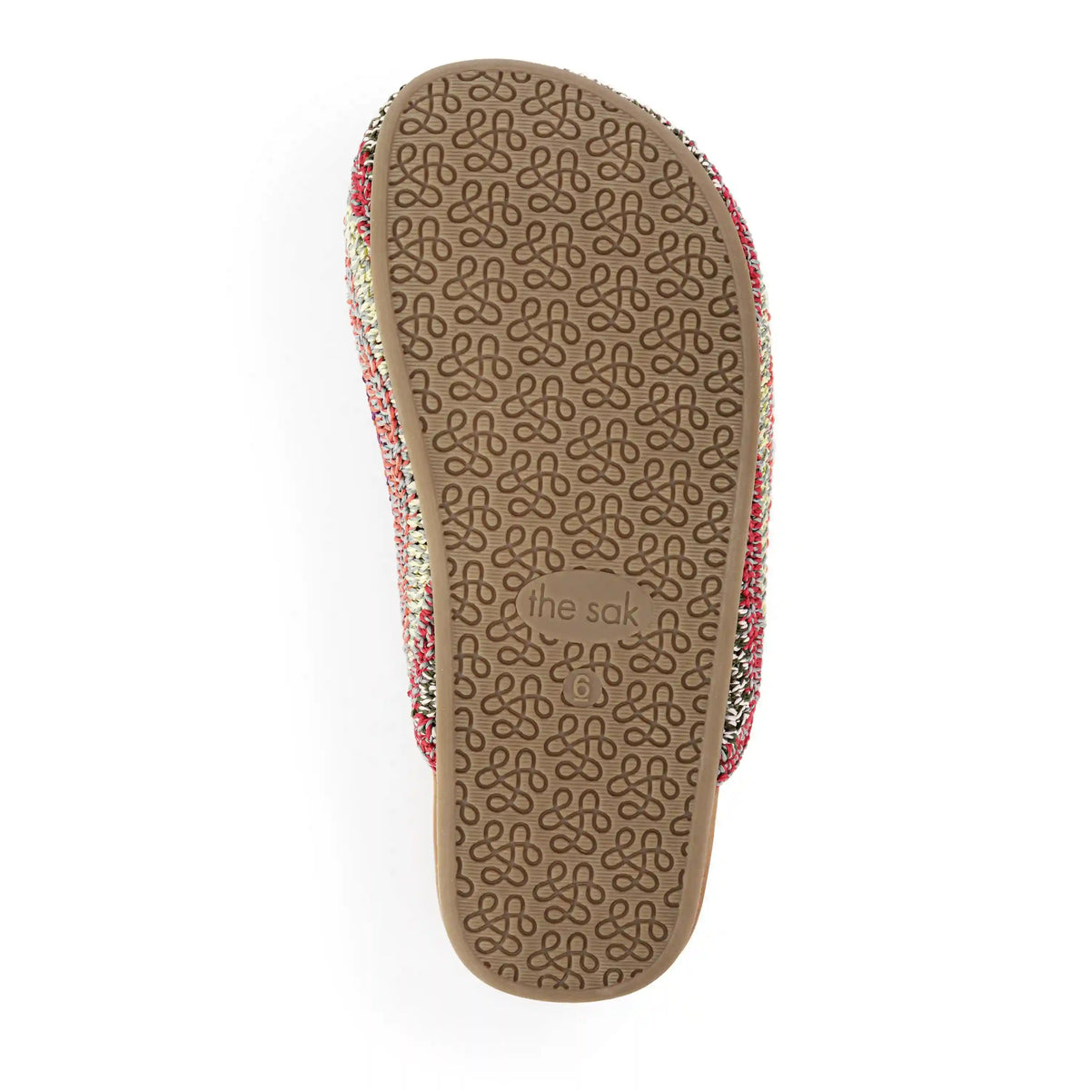 Bolinas Clog - Hand Crochet - Sunset Stripe