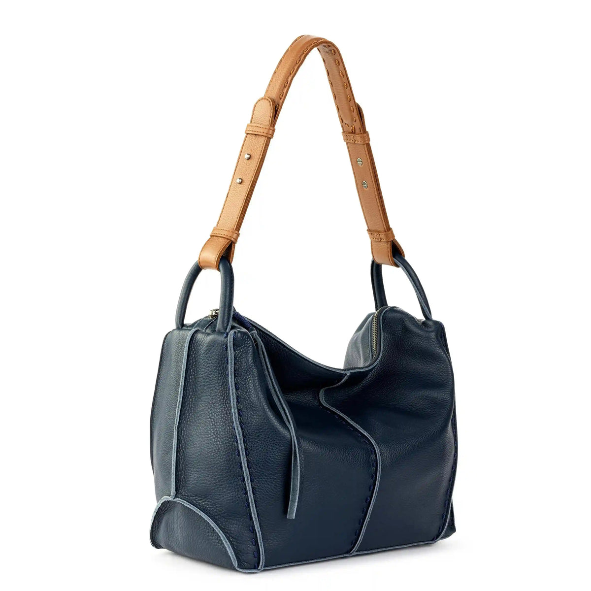 Los Feliz Hobo - Leather - Indigo