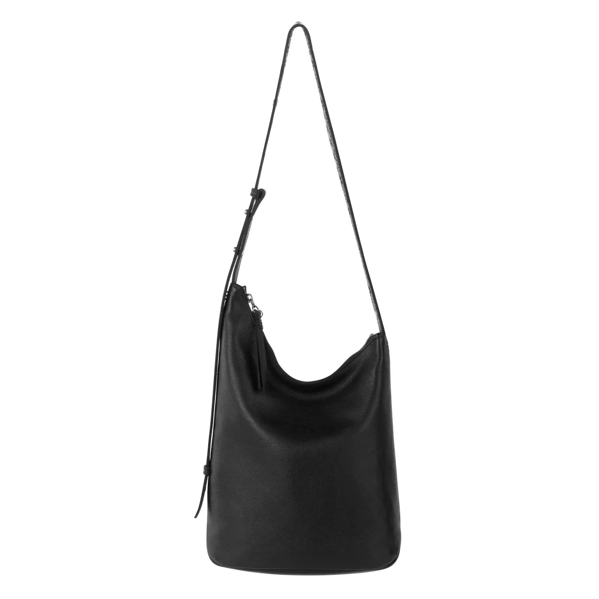 Tess Bucket - Leather - Black Belt
