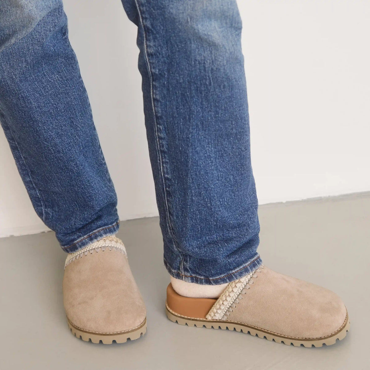 Bolinas Lug Sole Clog - Leather - Sand Seminyak