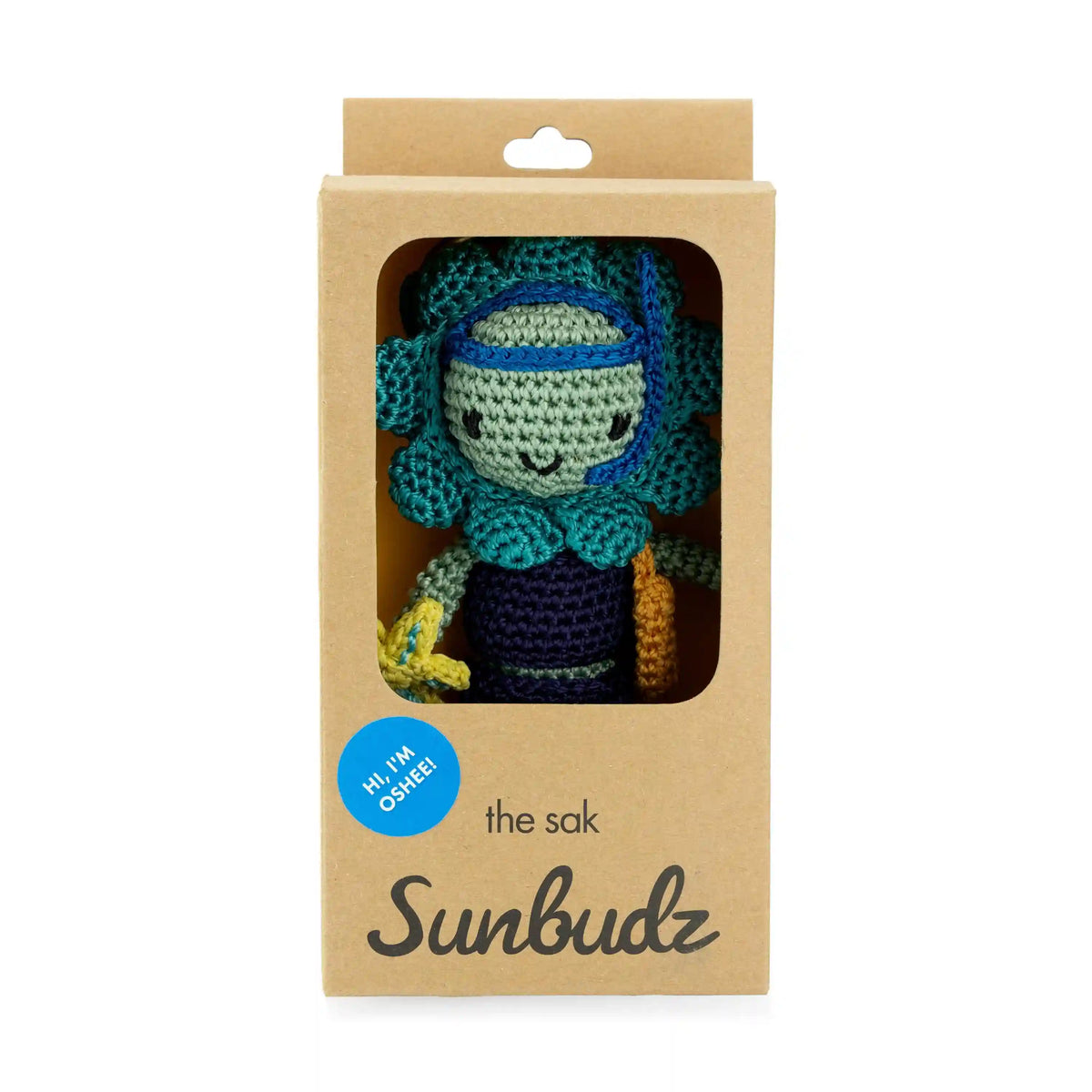 Sunbudz Sunflower Dangle - Hand Crochet - Oshee