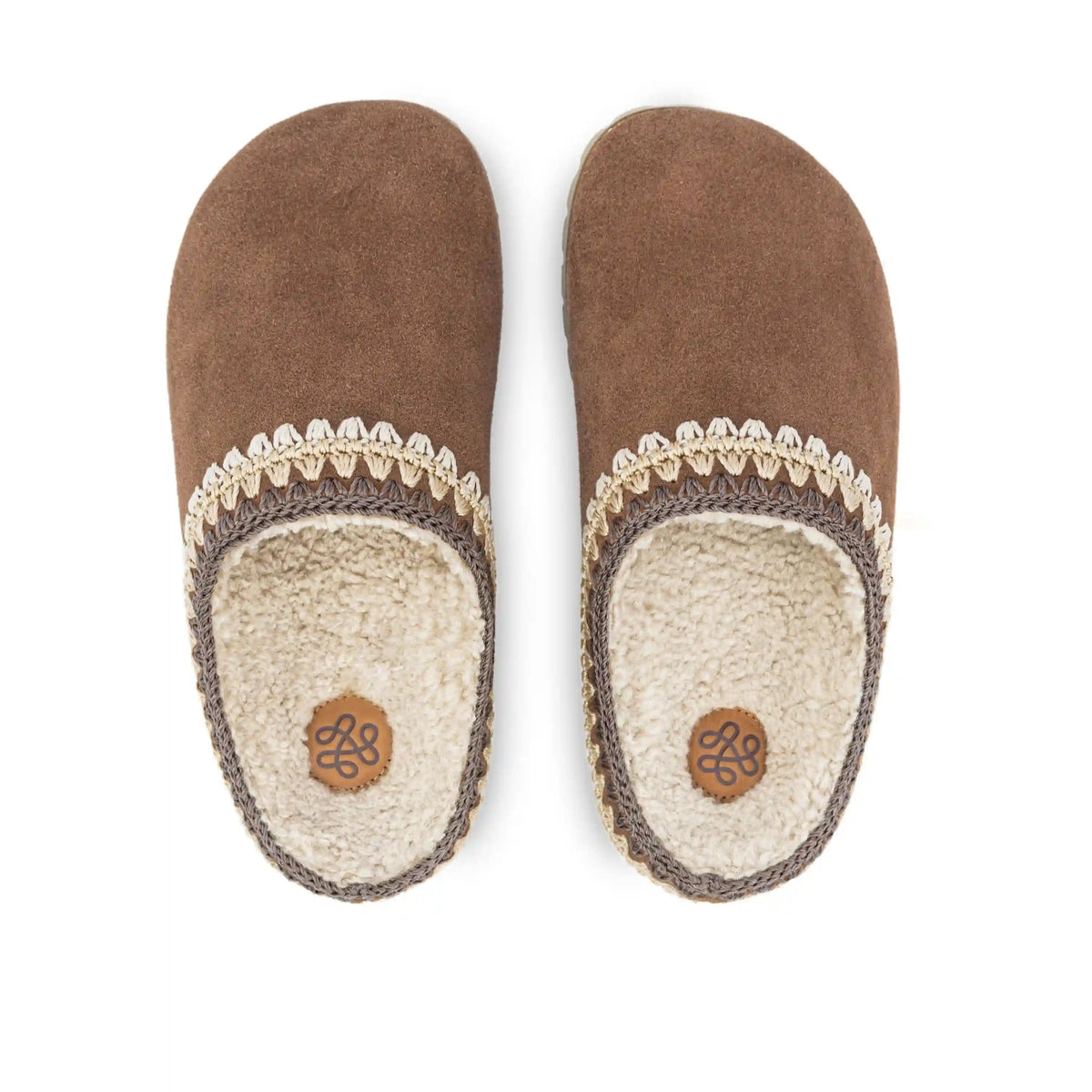 Bolinas Everyday Clog - Leather - Tobacco Shearling