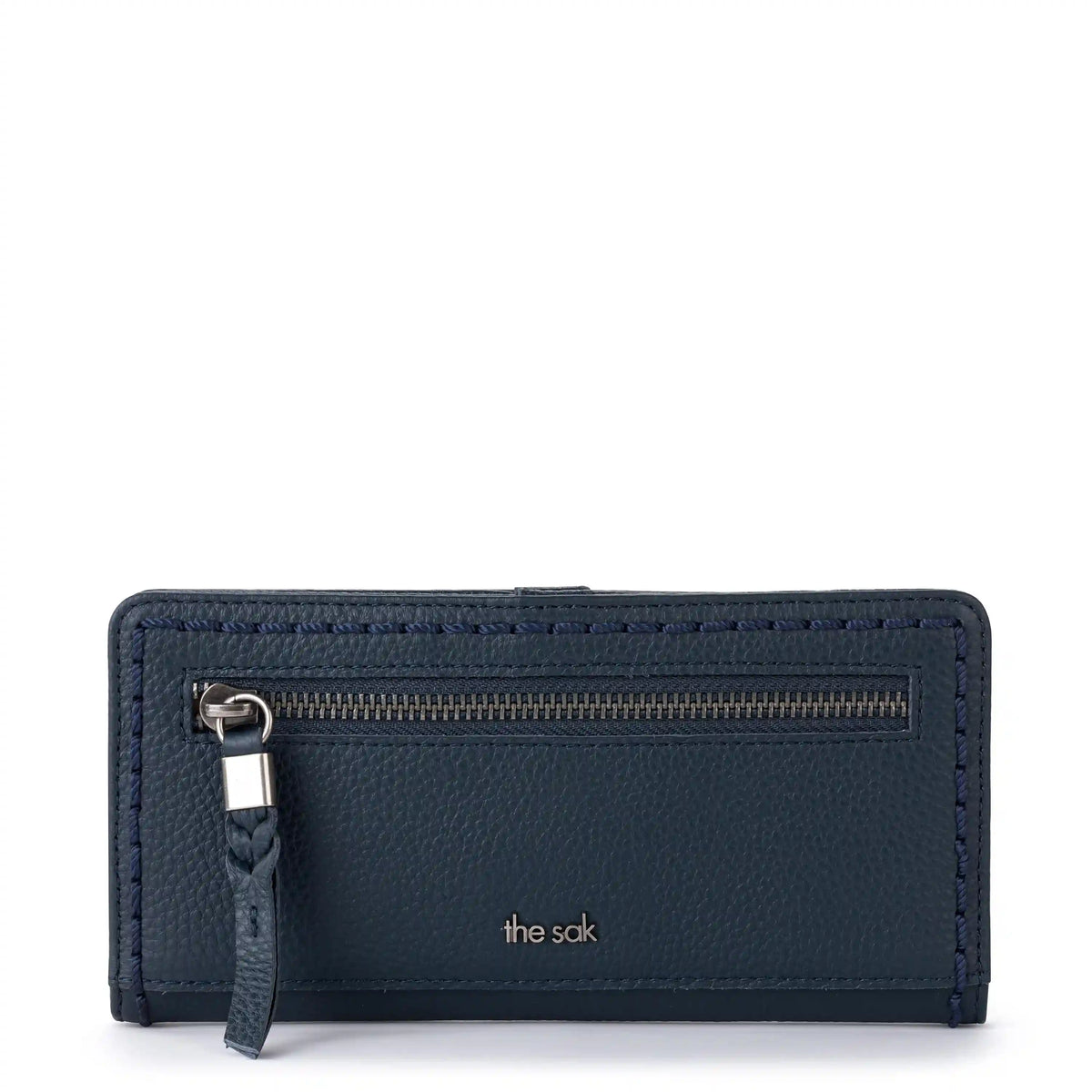 Mira Large Wallet - Leather - Indigo