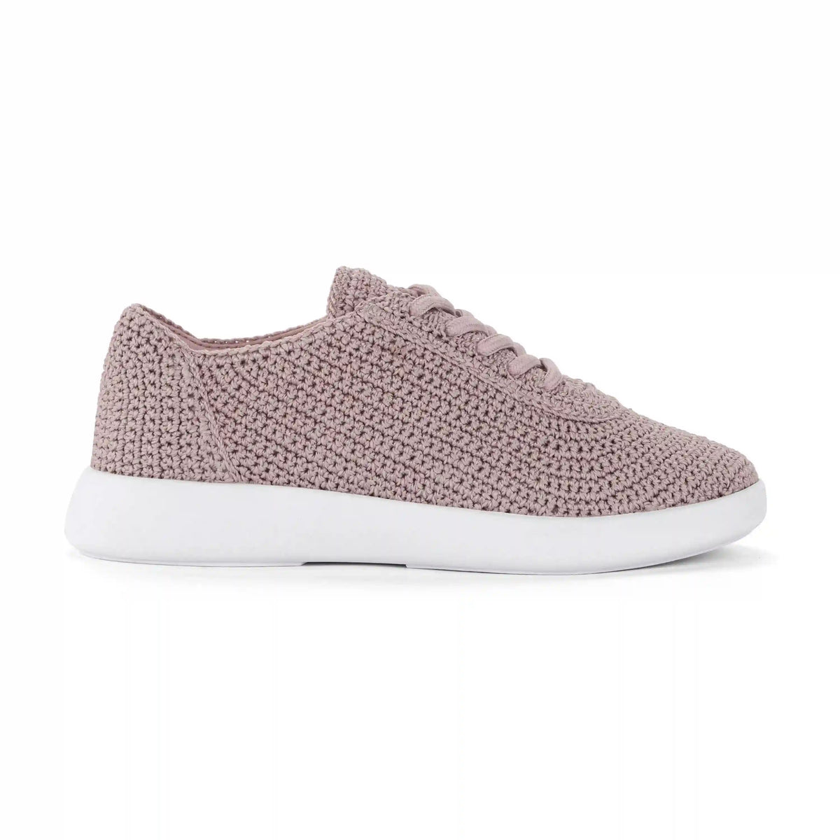 Asha Sneaker - Hand Crochet - Fog