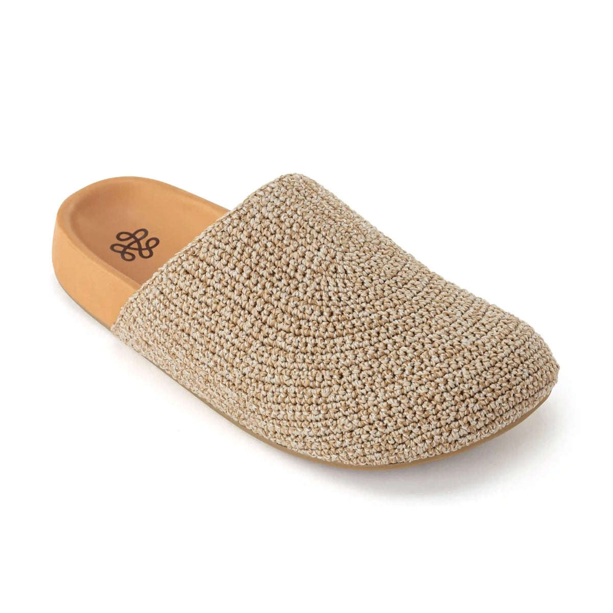 Bolinas Clog - Hand Crochet - Bamboo Static