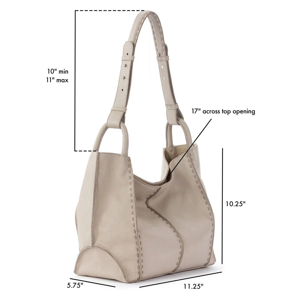 Los Feliz Medium Tote - Leather - Sand
