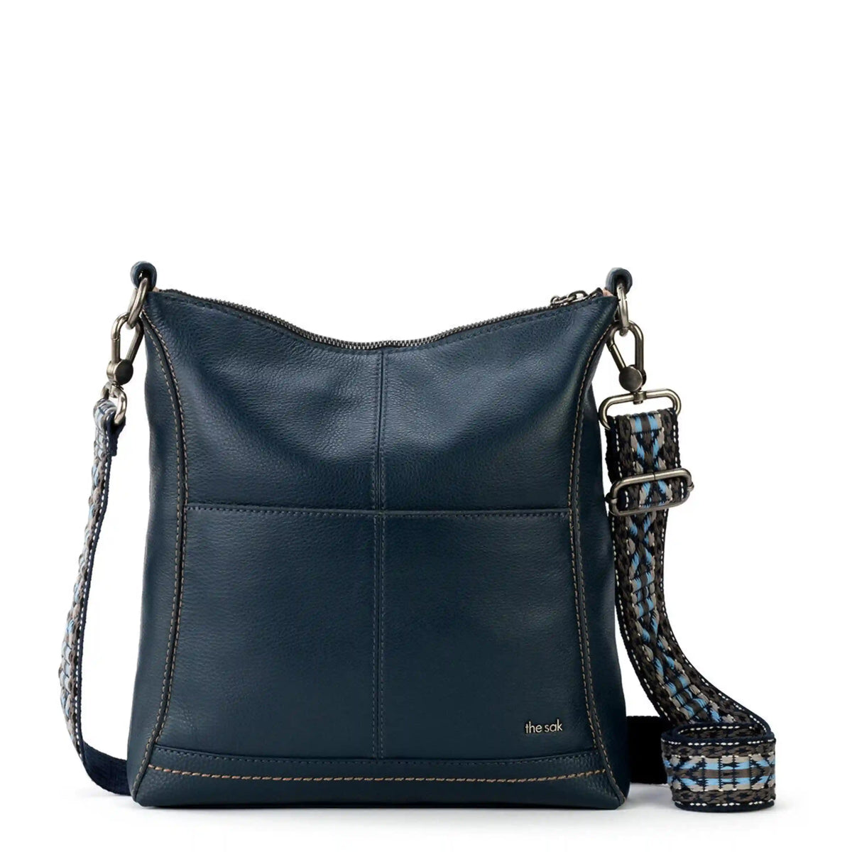 Lucia Crossbody - Leather - Indigo