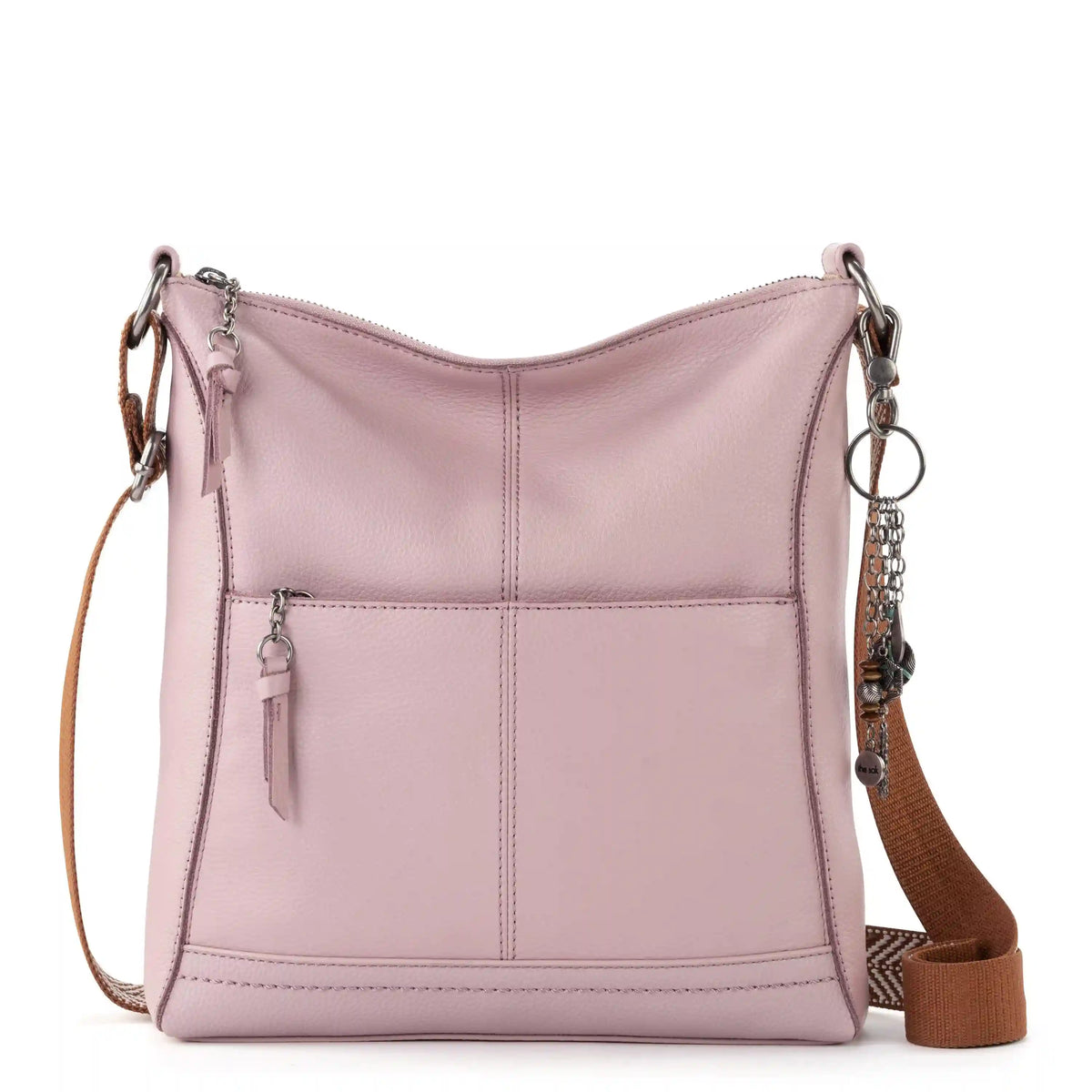Lucia Crossbody - Leather - Rosewood