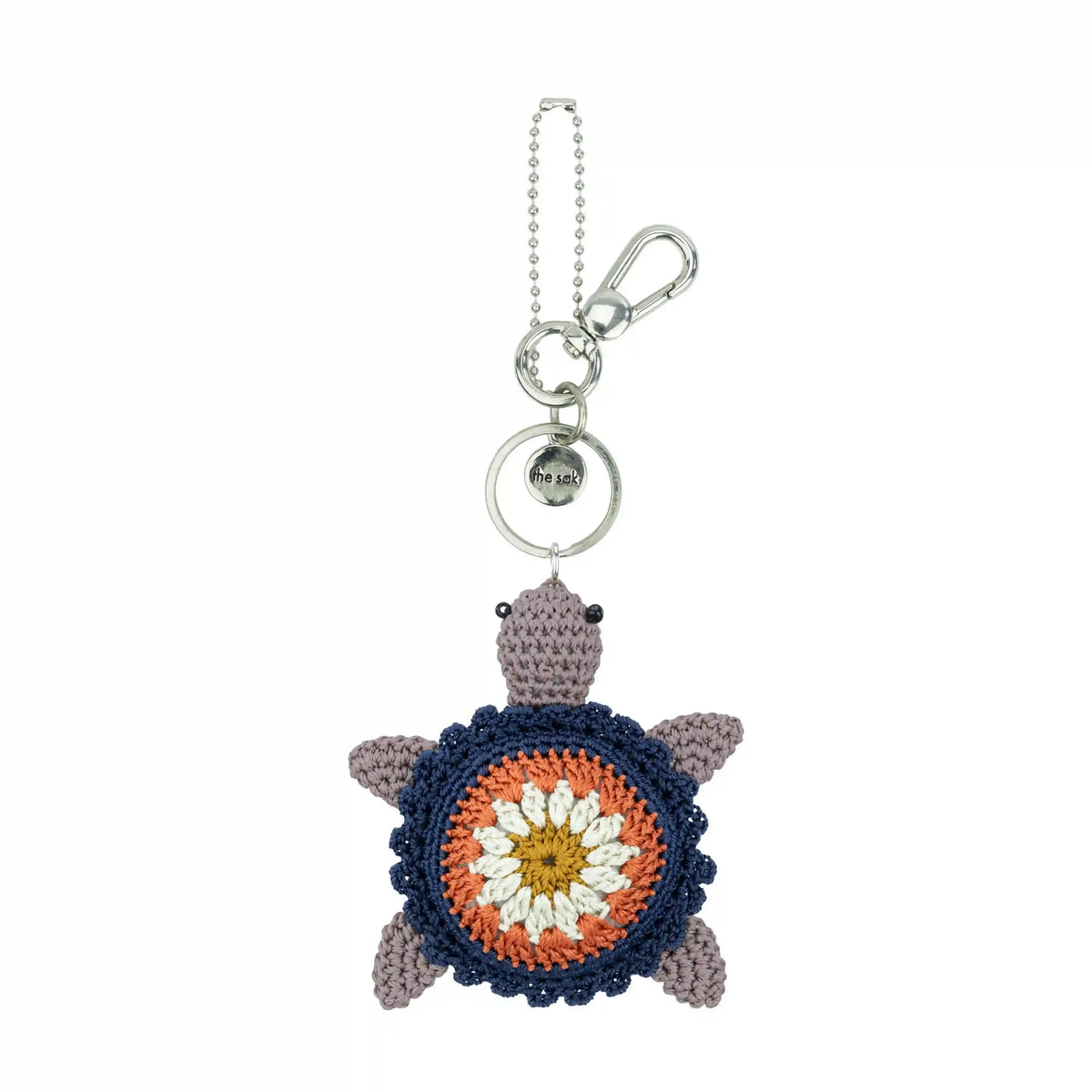 Yarnicharmz Dangle - Hand Crochet - Turtle Sand