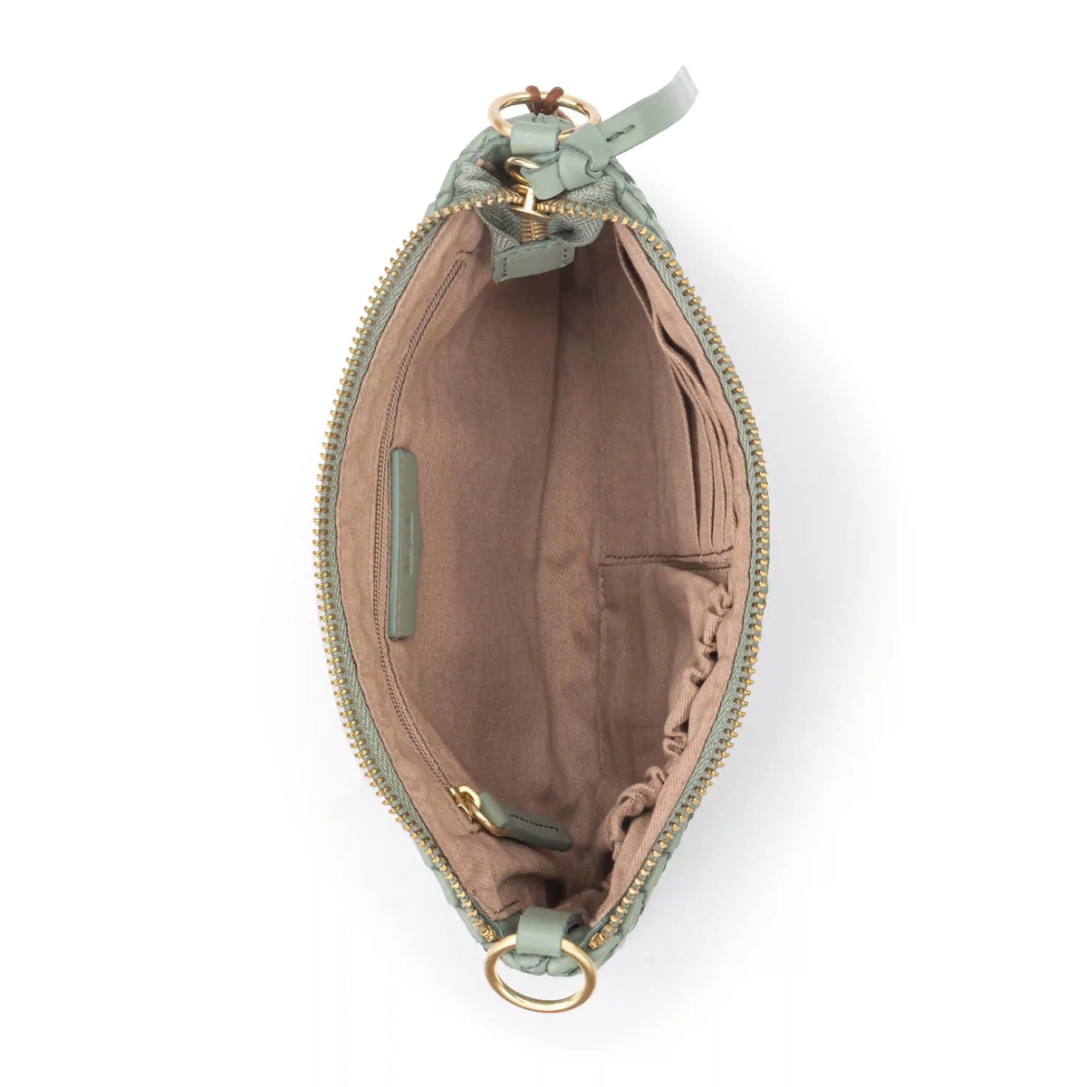 Vita Convertible Wristlet - Leather - Meadow Woven