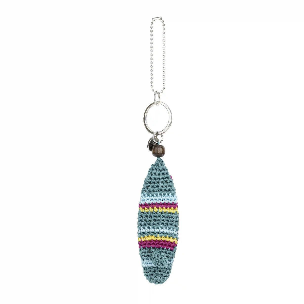 Yarnicharmz Dangle - Hand Crochet - Surfboard