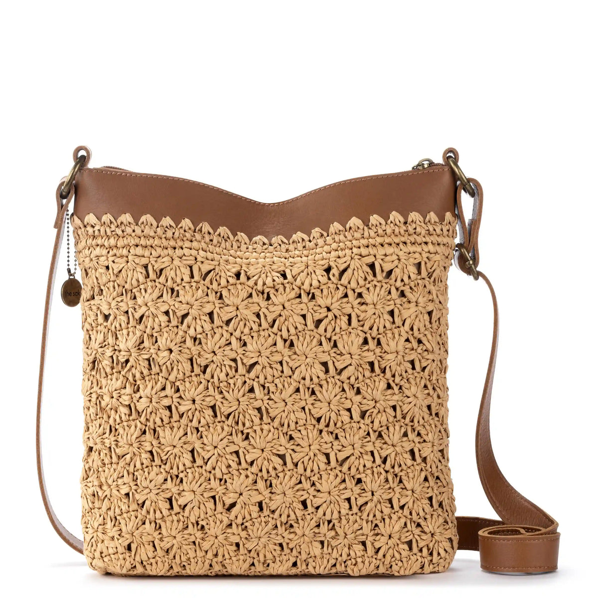 Lucia Crossbody - Straw - Natural Primrose