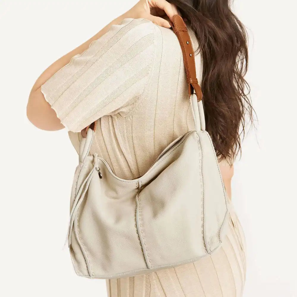 Los Feliz Hobo - Leather - Stone