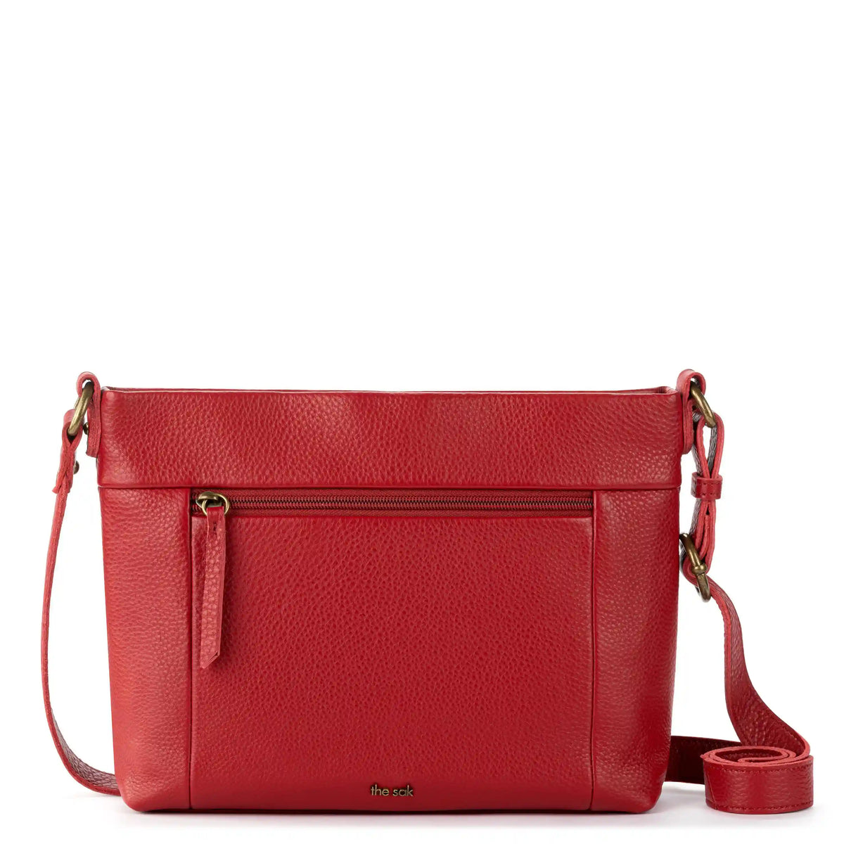 Melrose Crossbody - Leather - Scarlet