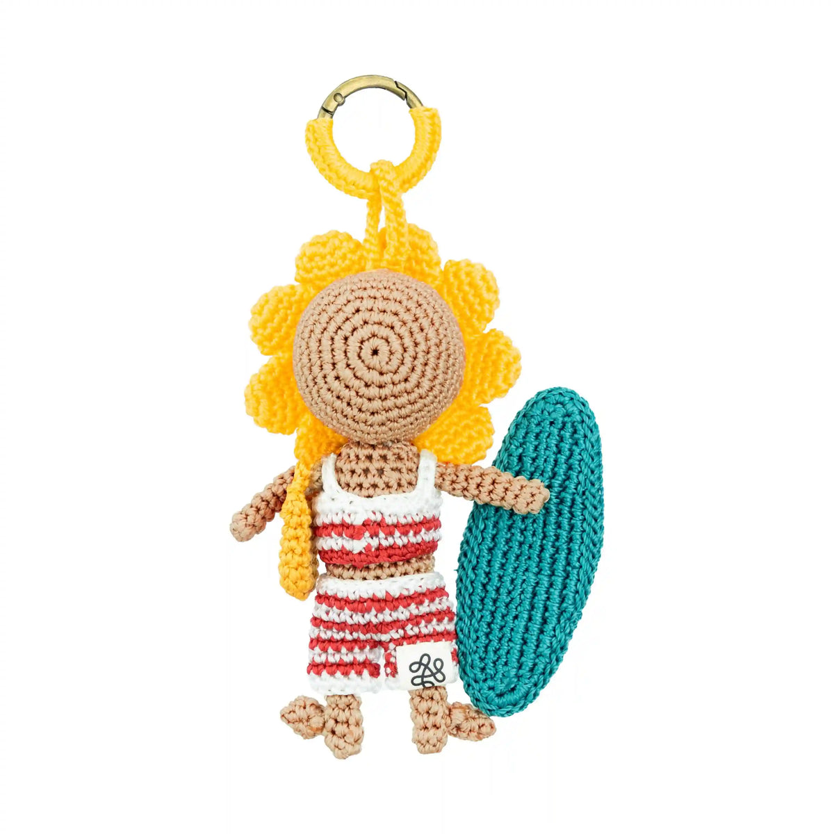 Sunbudz Sunflower Dangle - Hand Crochet - Waverlee