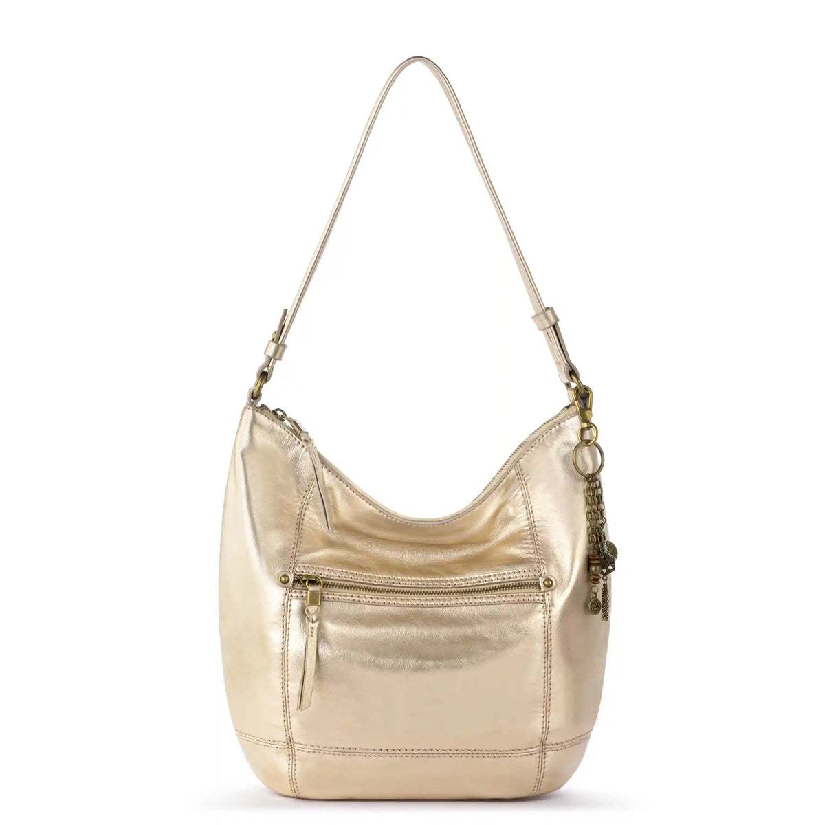 Sequoia Hobo - Leather - Light Gold