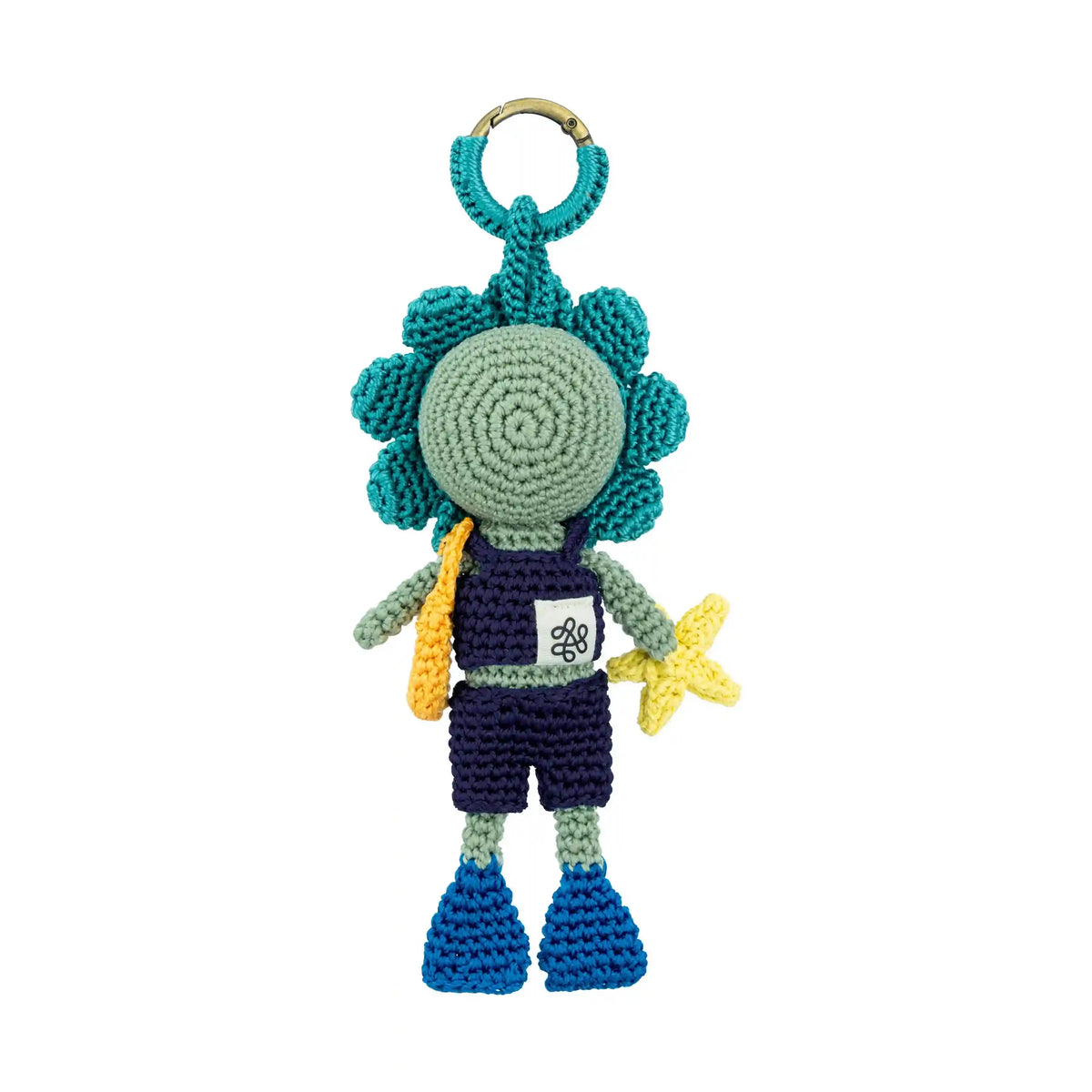 Sunbudz Sunflower Dangle - Hand Crochet - Oshee