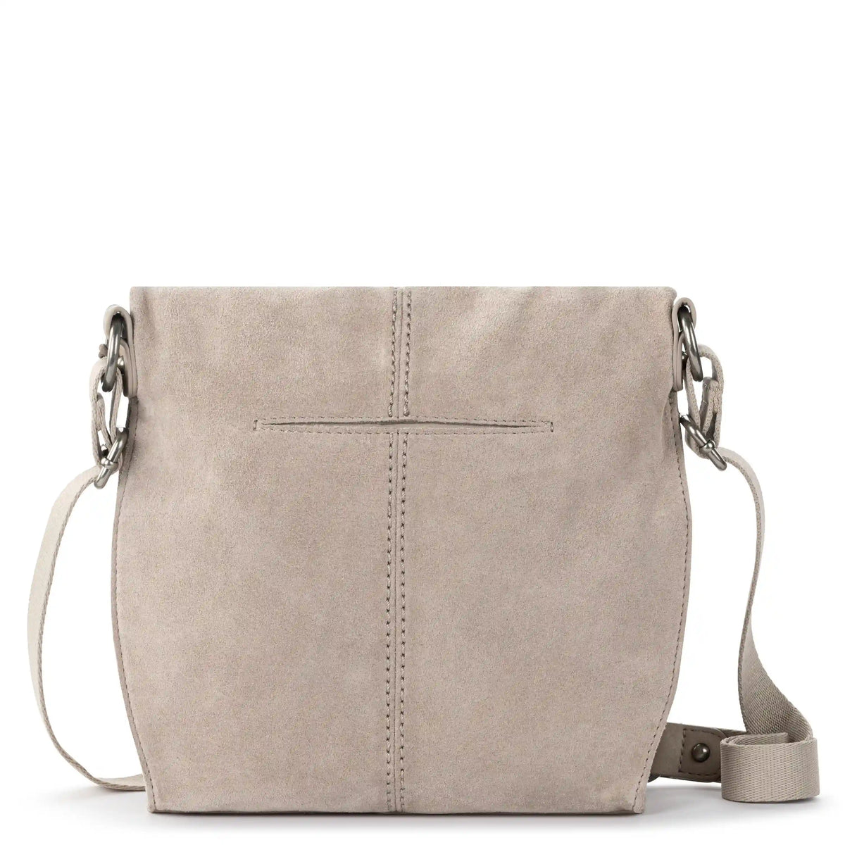 Silverlake Flap Crossbody - Leather - Sand Suede