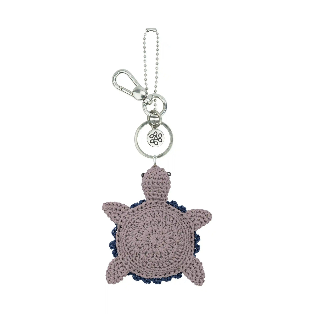 Yarnicharmz Dangle - Hand Crochet - Turtle Sand