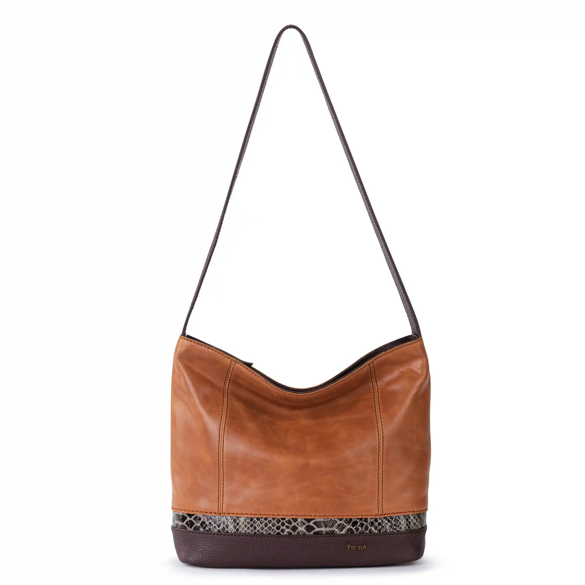 De Young Hobo - Leather - Tobacco Snake Block