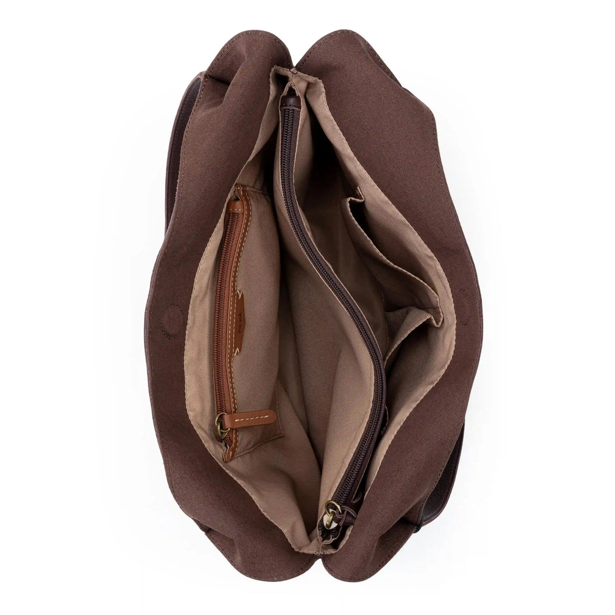 Huntley Hobo - Leather - Mahogany