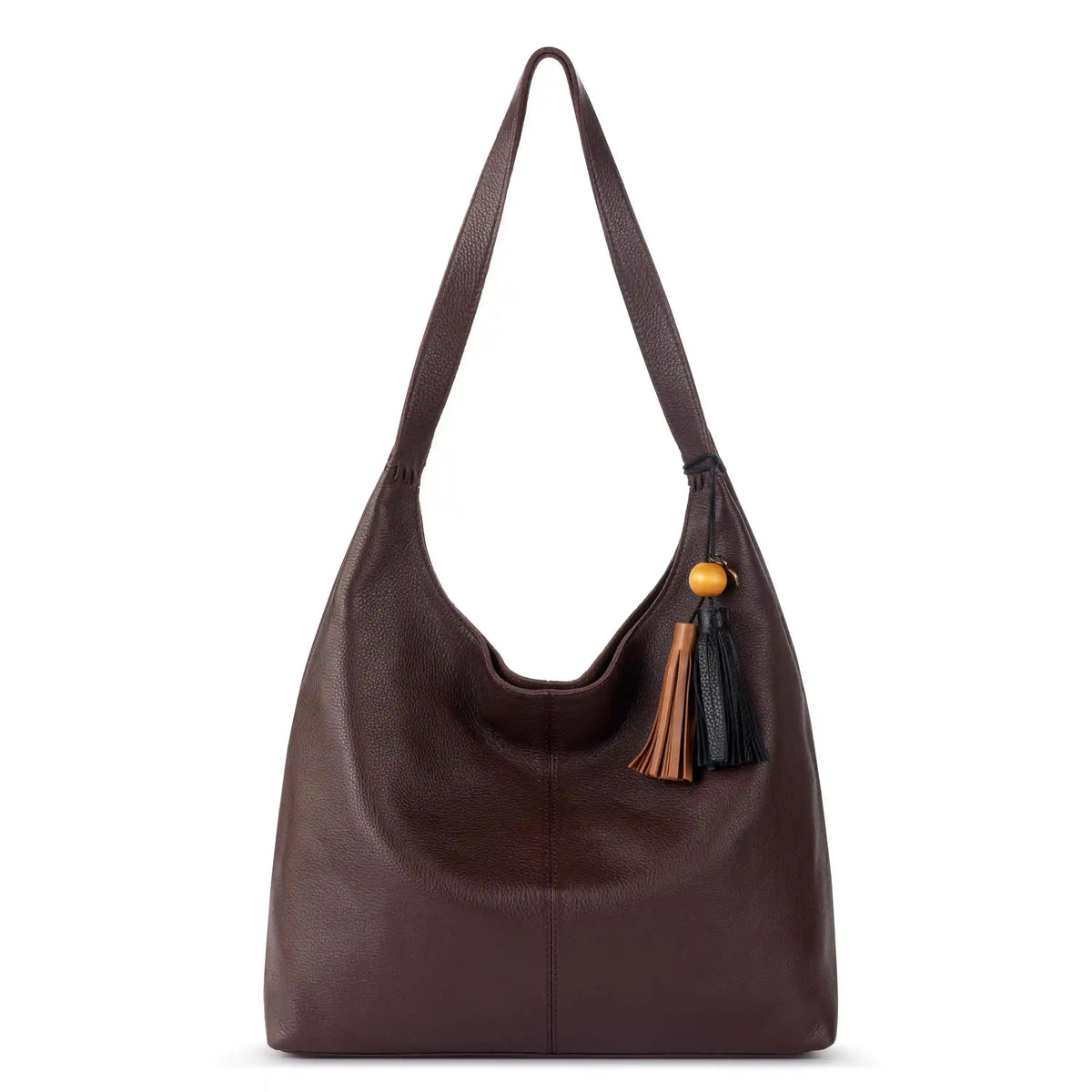 Huntley Hobo - Leather - Mahogany