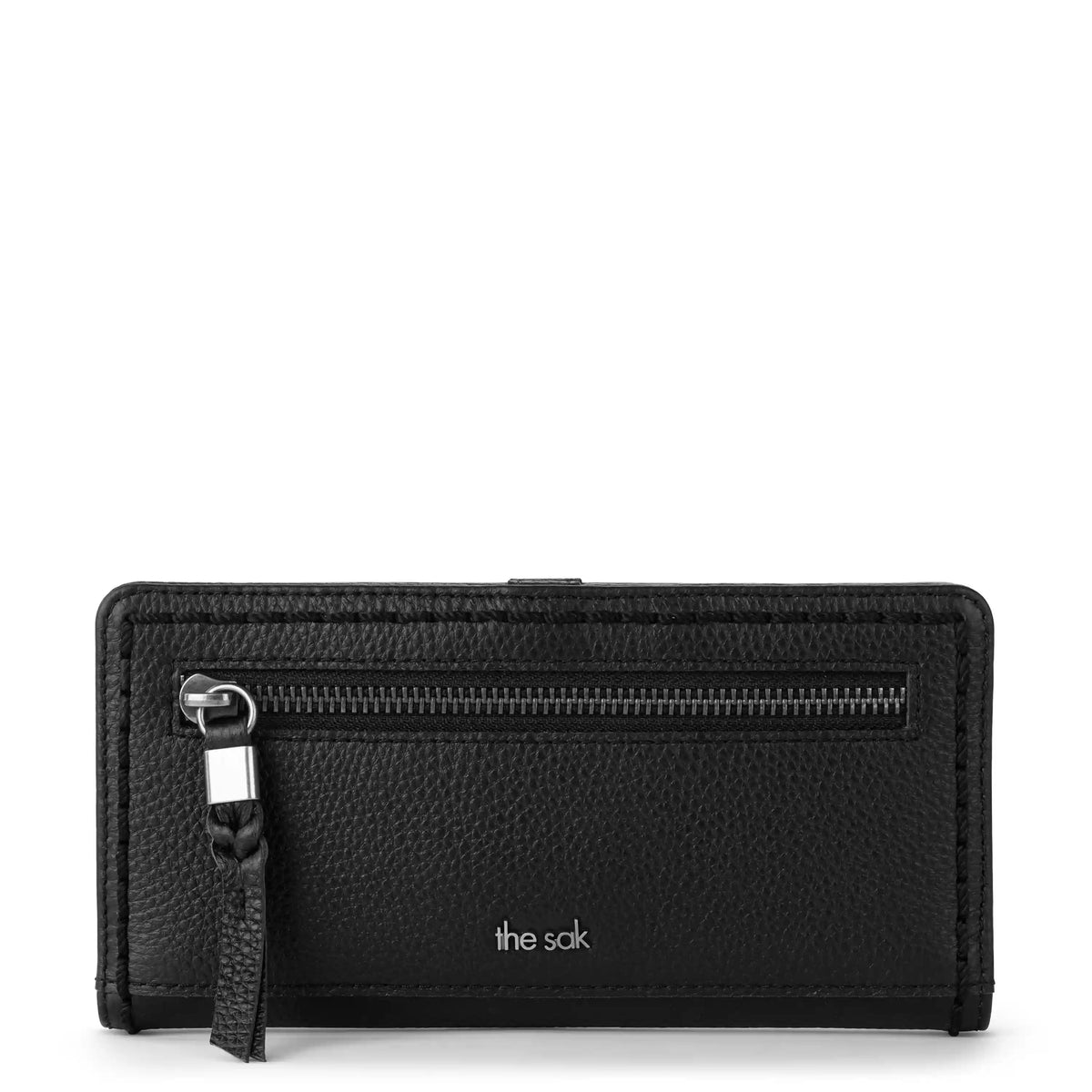 Mira Large Wallet - Leather - Black