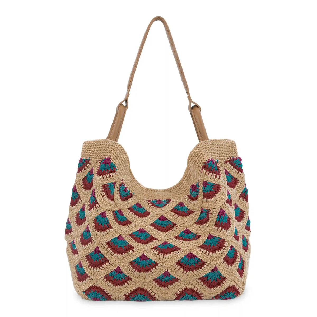 Los Feliz Large Tote - Hand Crochet - Bamboo Mermaid