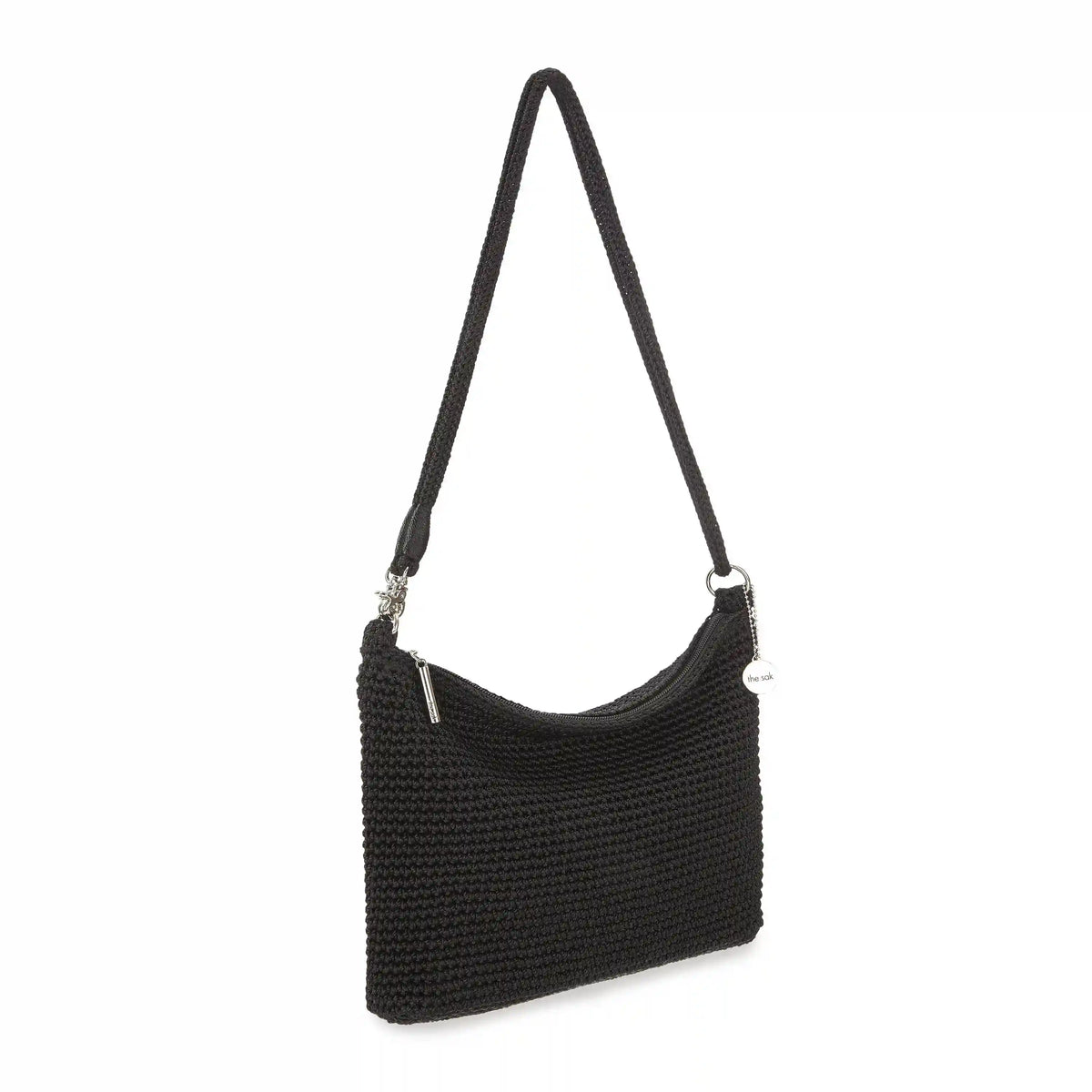 Lumi Crossbody - Hand Crochet - Black