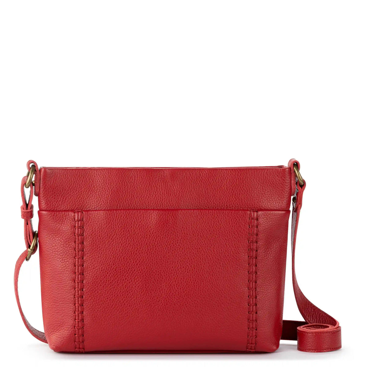 Melrose Crossbody - Leather - Scarlet