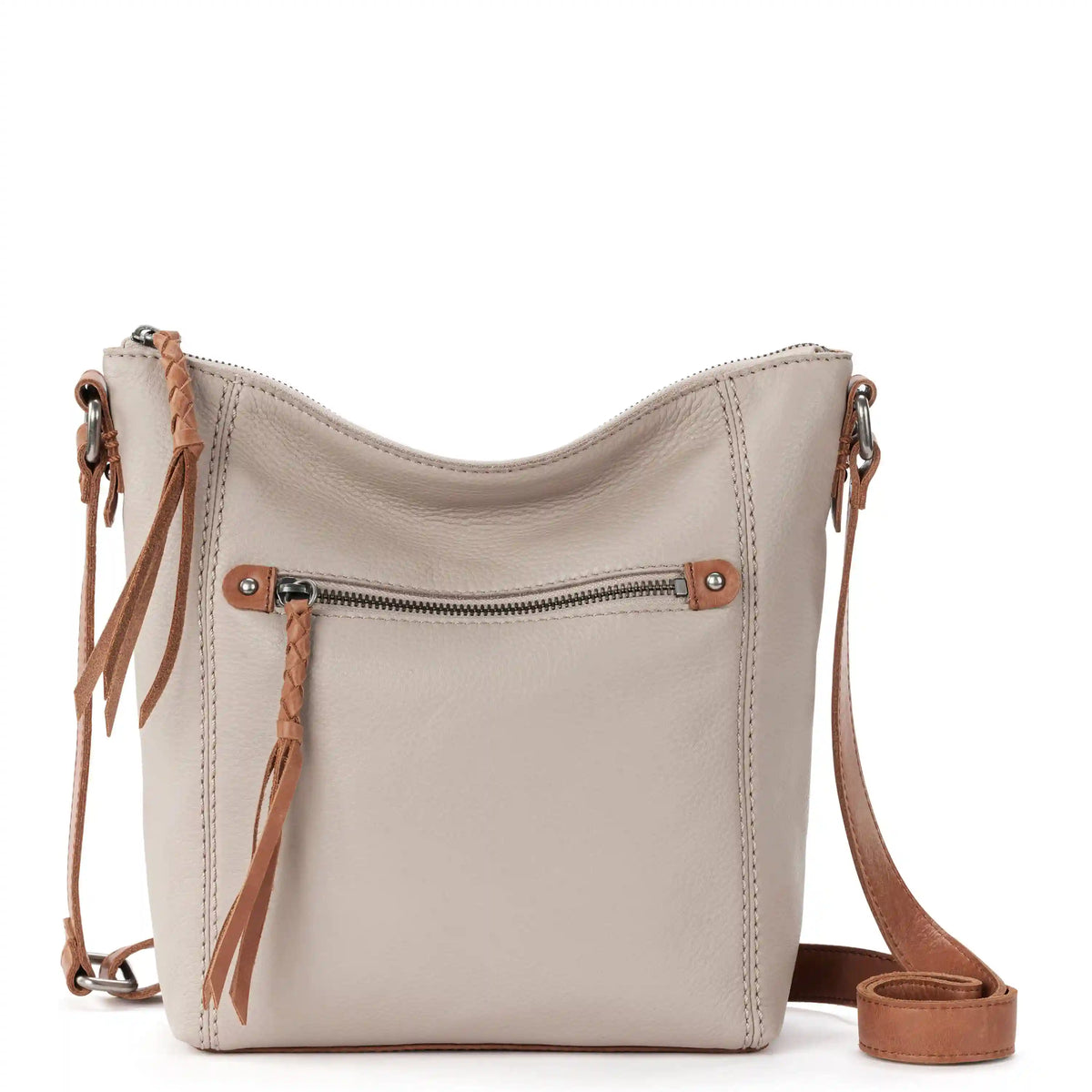 Ashland Crossbody - Leather - Sand