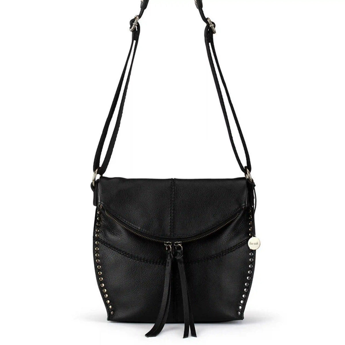 Silverlake Flap Crossbody - Leather - Black