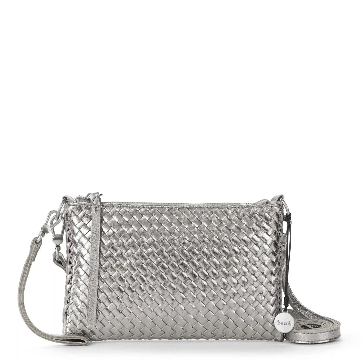 Vita Convertible Wristlet - Leather - Pyrite Woven