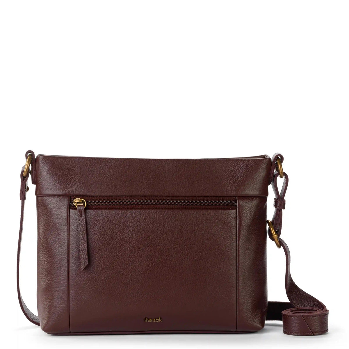 Melrose Crossbody - Leather - Mahogany