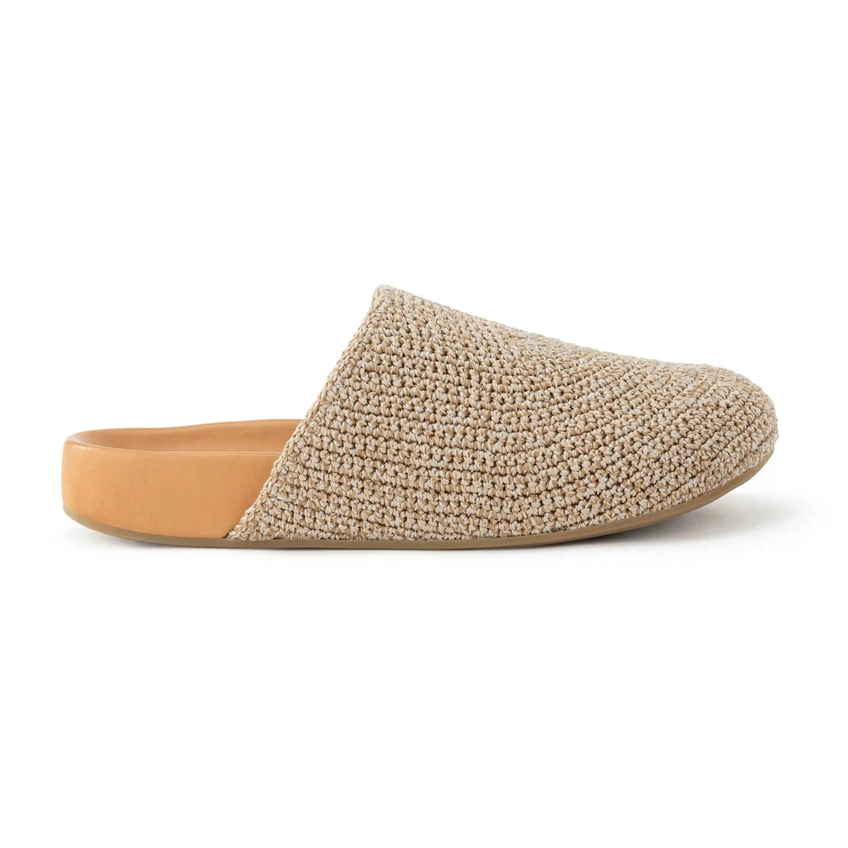 Bolinas Clog - Hand Crochet - Bamboo Static