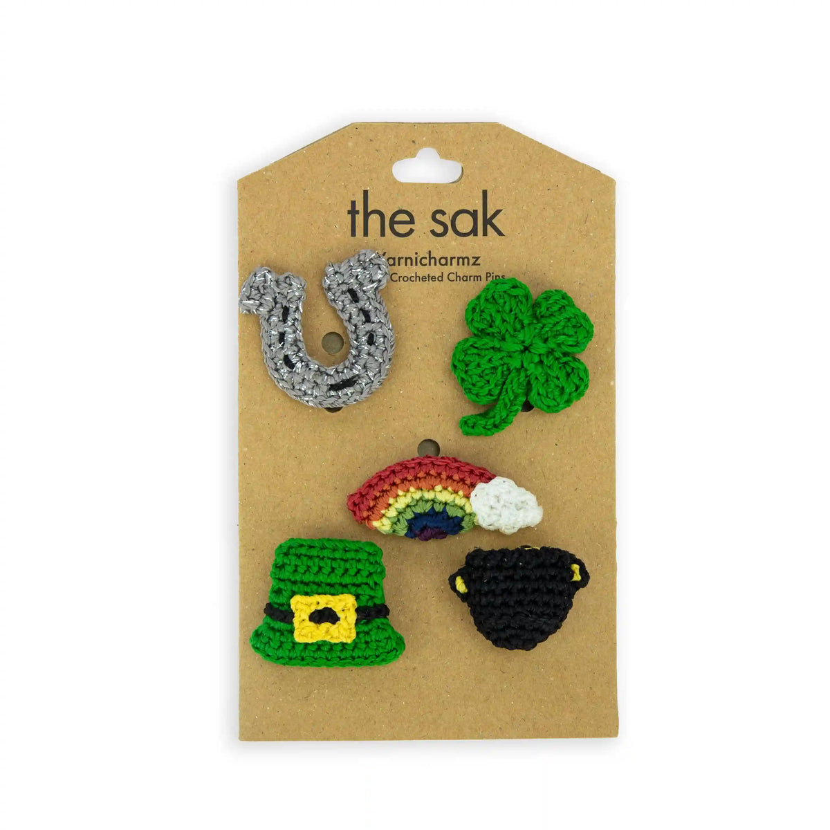 Yarnicharmz 5 Pack - Hand Crochet - St Pattys