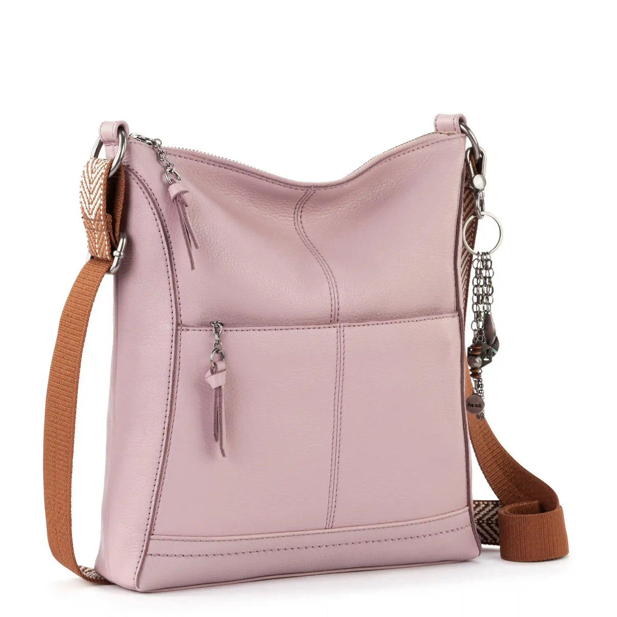 Lucia Crossbody - Leather - Rosewood