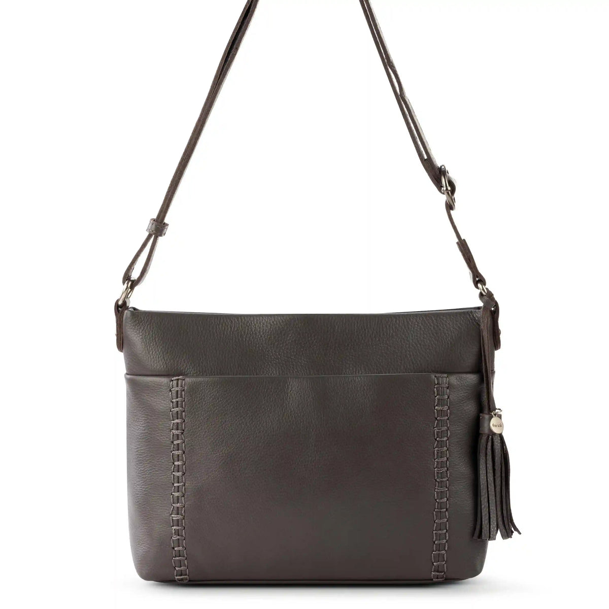 Melrose Crossbody - Leather - Slate