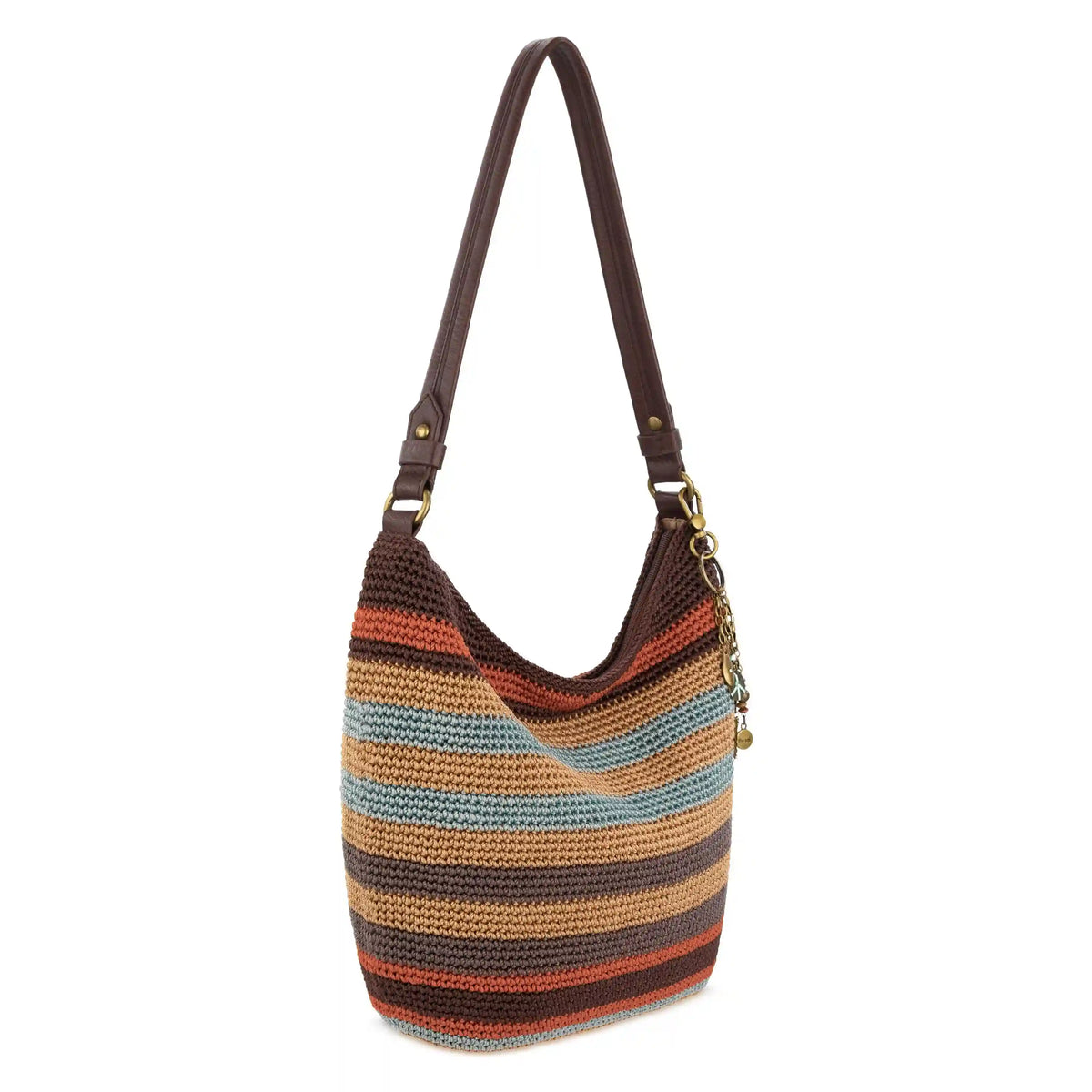 Sequoia Hobo - Hand Crochet - Harvest Stripe