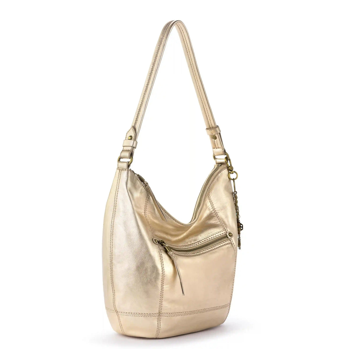 Sequoia Hobo - Leather - Light Gold