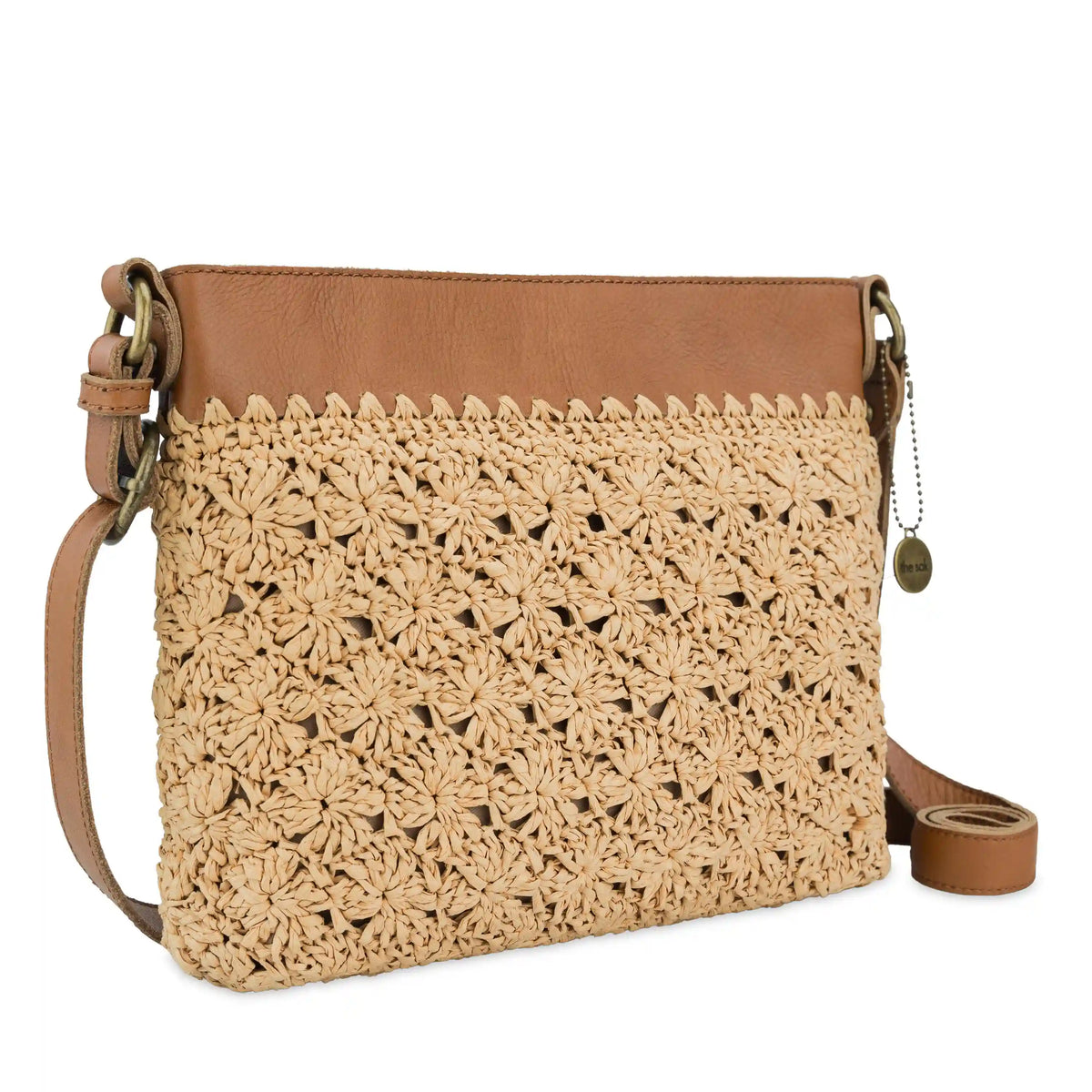 Melrose Crossbody - Straw - Natural Primrose