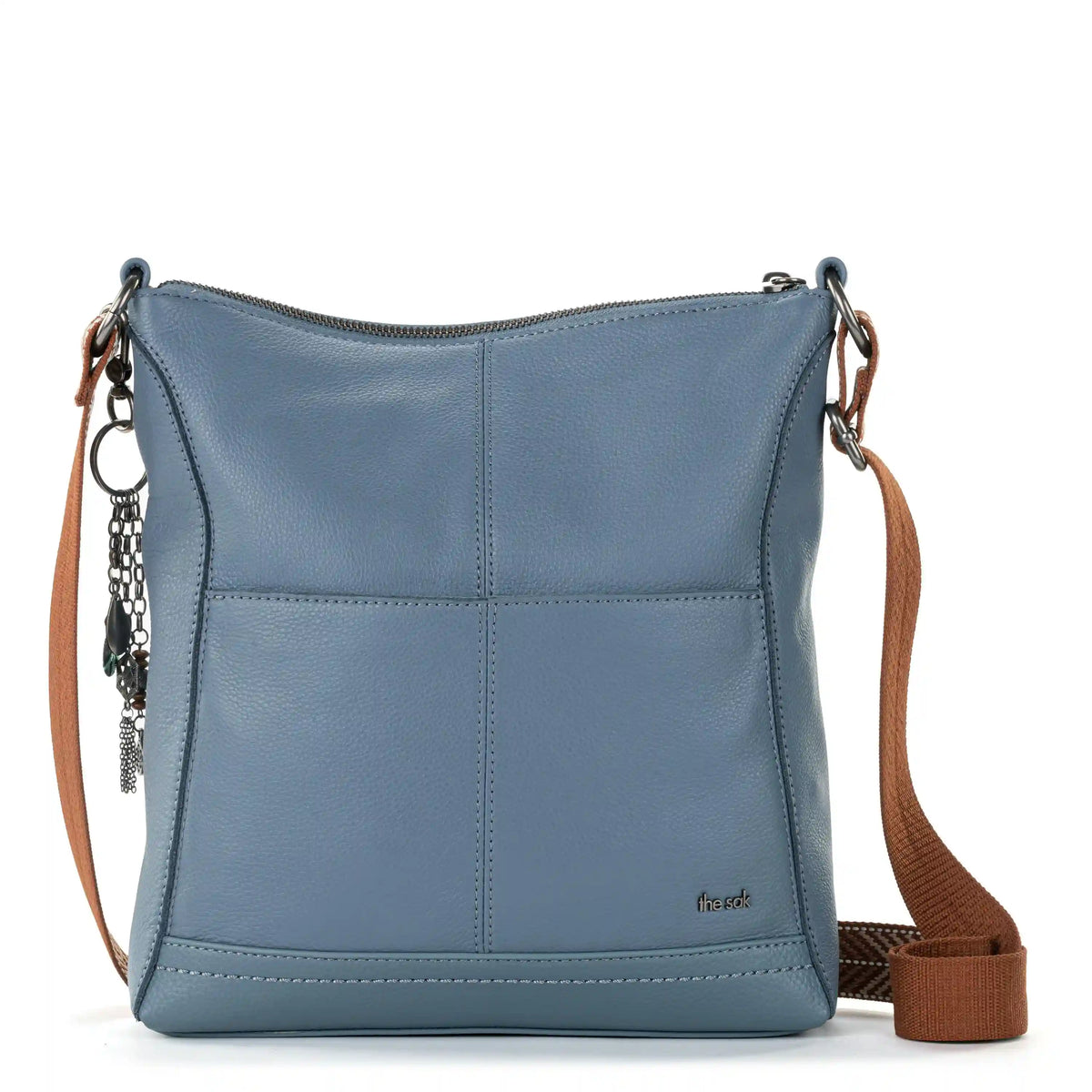 Lucia Crossbody - Leather - Maritime