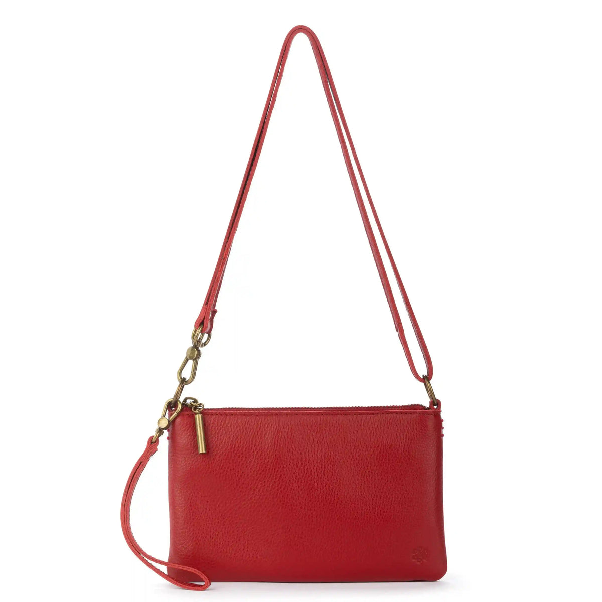 Vita Convertible Wristlet - Leather - Scarlet