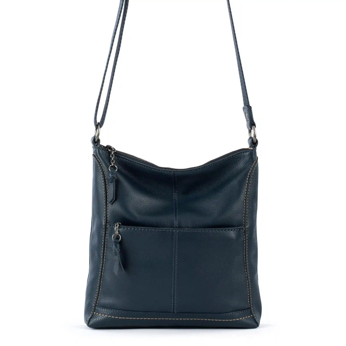 Lucia Crossbody - Leather - Indigo