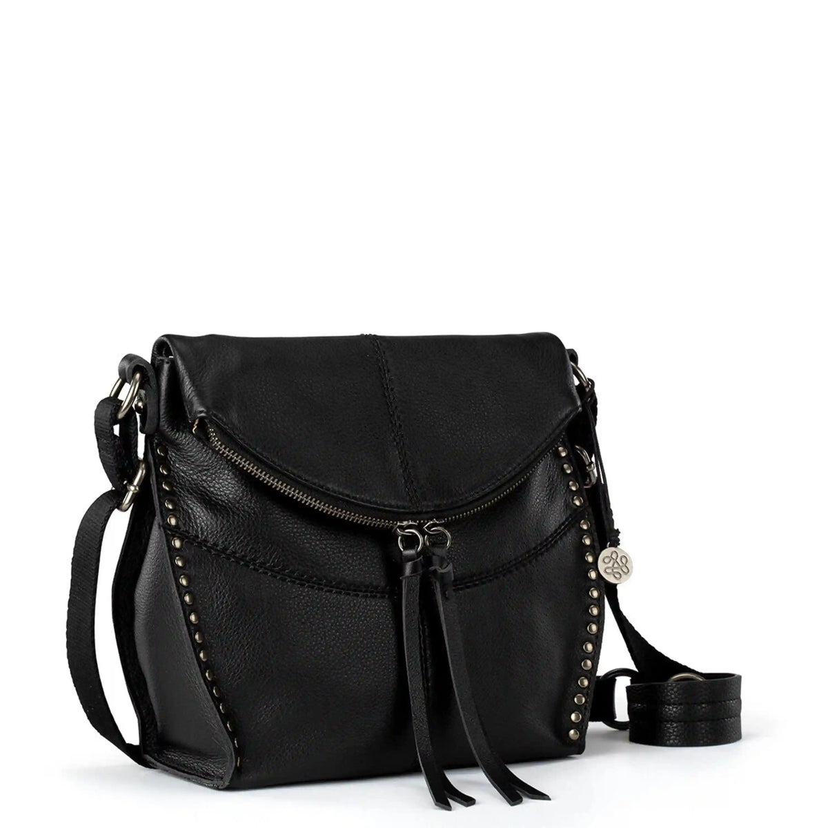 Silverlake Flap Crossbody - Leather - Black