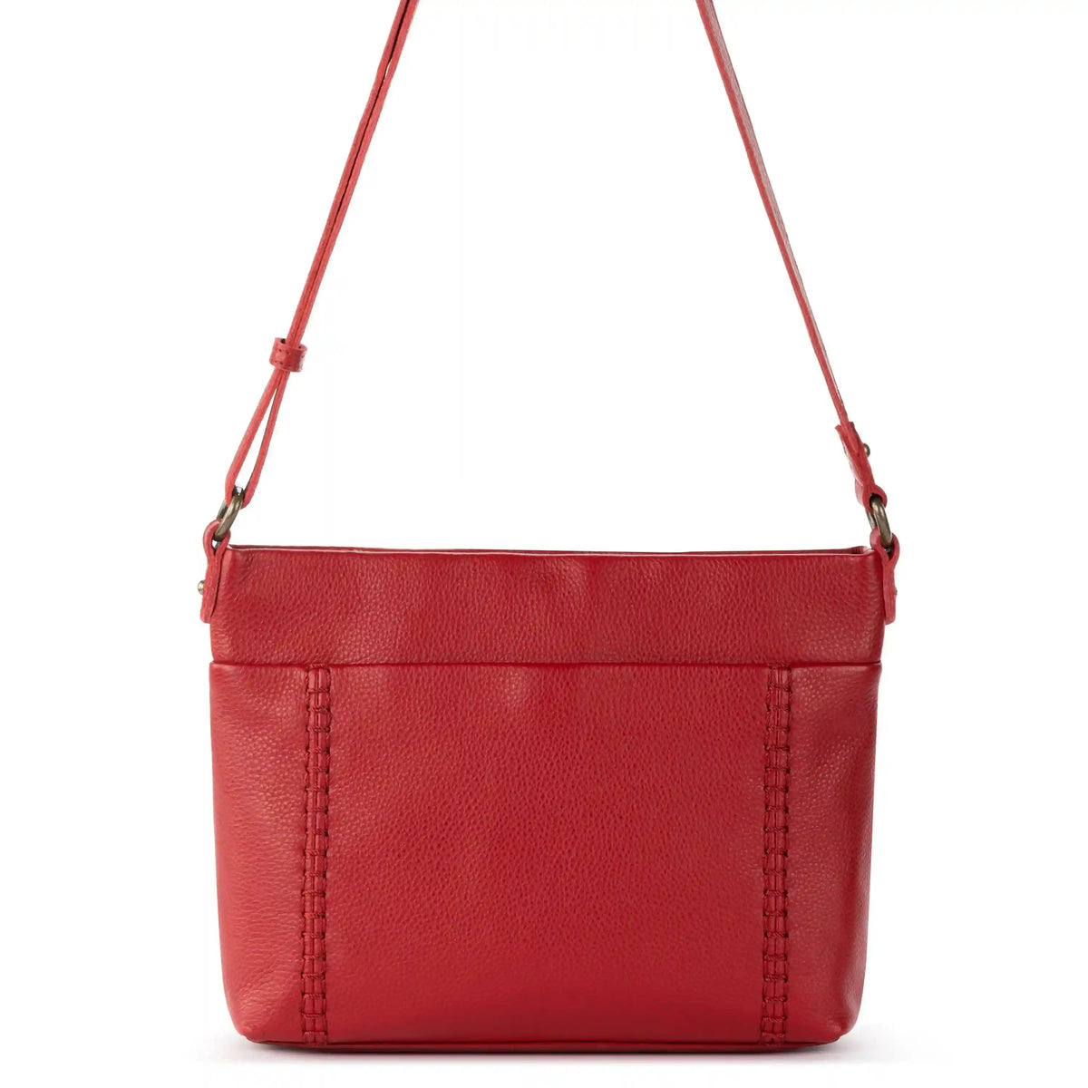 Melrose Crossbody - Leather - Scarlet