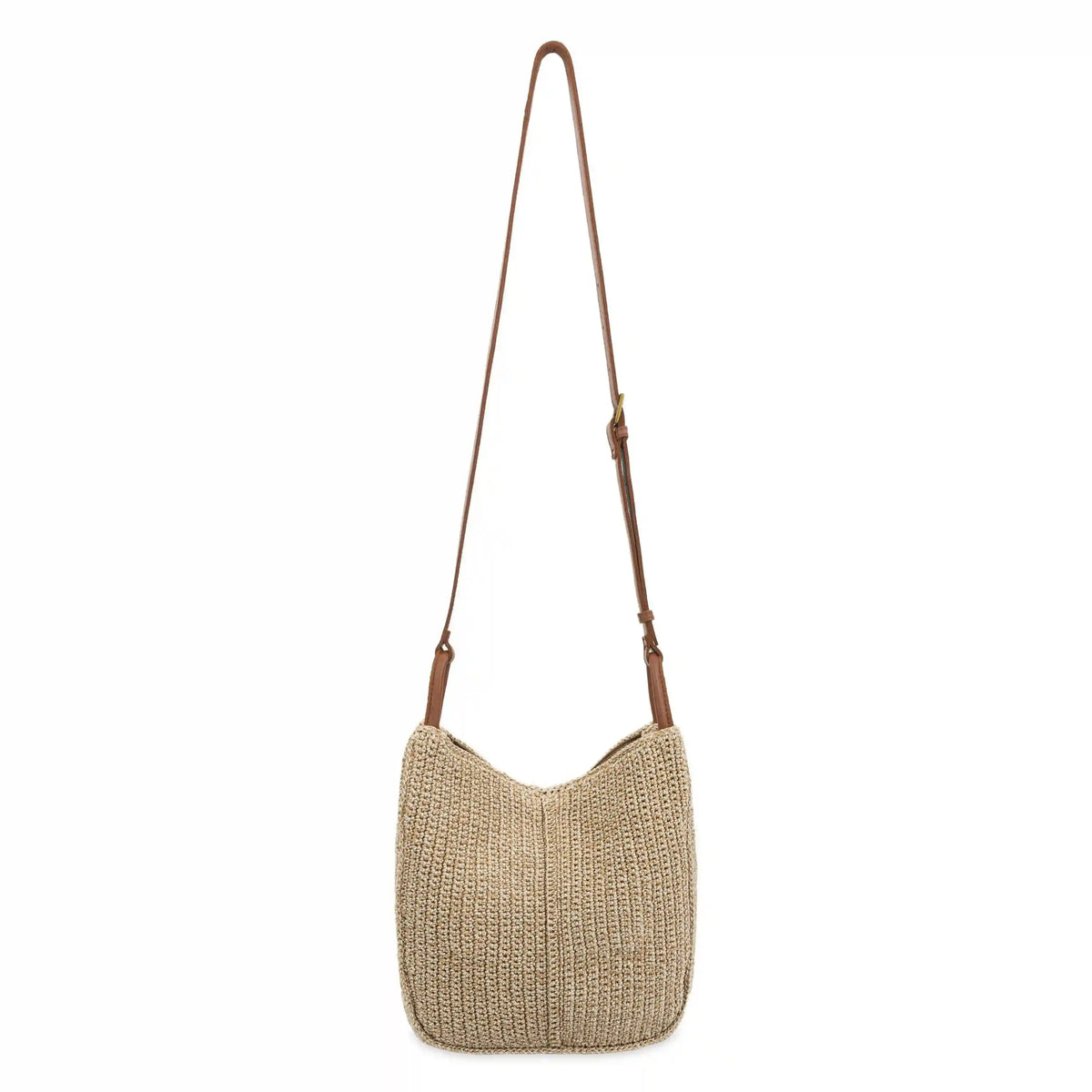 Los Feliz Crossbody - Hand Crochet - Bamboo Static