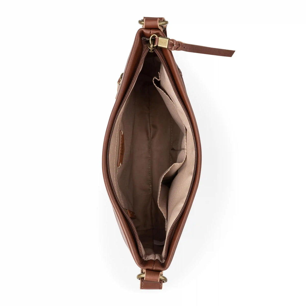 Melrose Crossbody - Leather - Whiskey