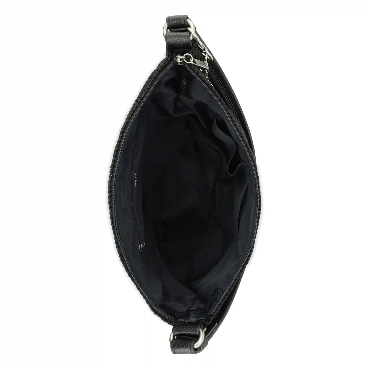 Sequoia Hobo - Hand Crochet - Black